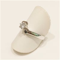 Anello Vidali Gioielli Donna in Oro bianco Zircone ANOR-33-34 - ANOR-33-34